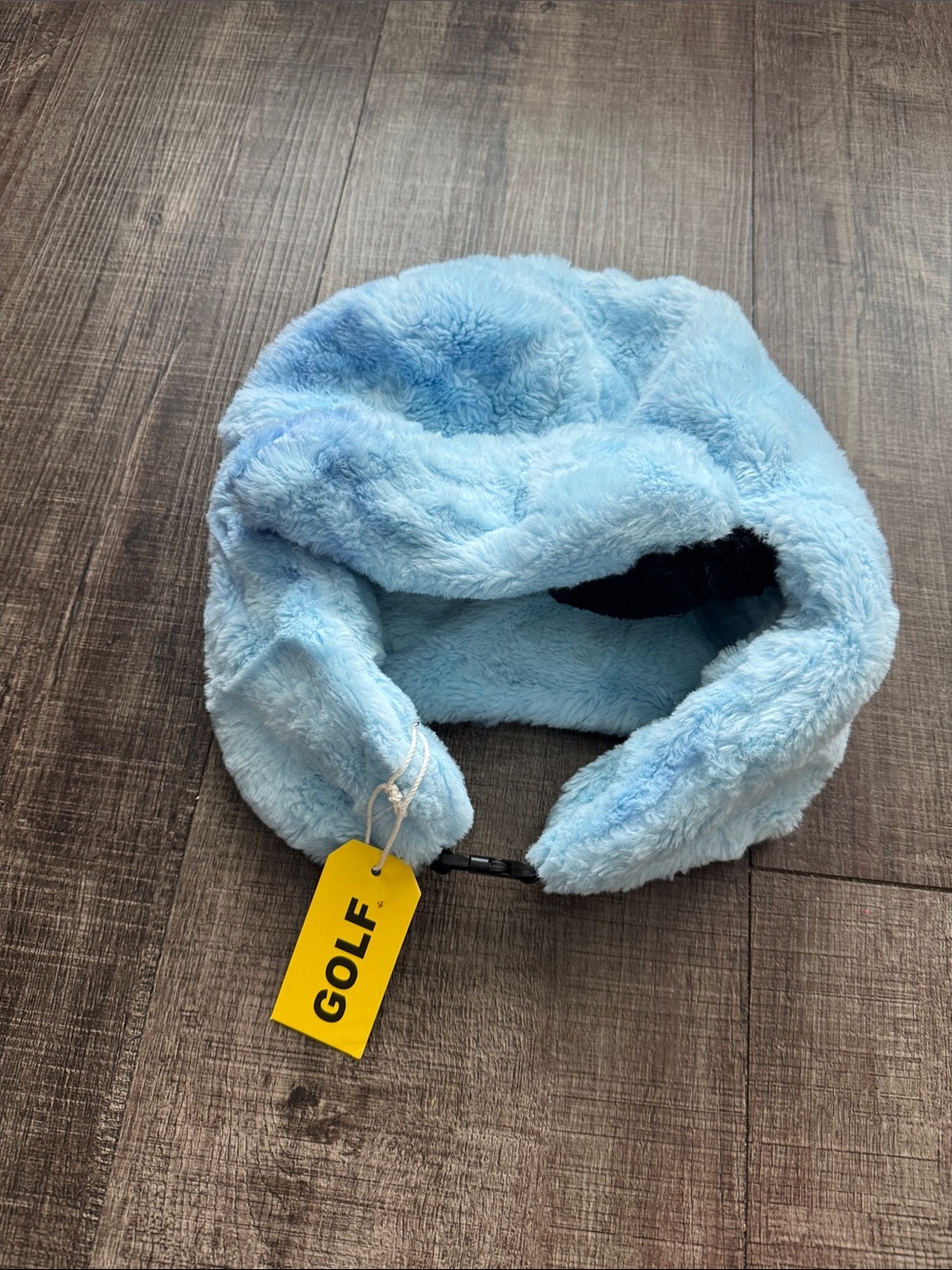 Golf Wang Light Blue Fuzzy Headband